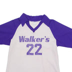 CHAMPION Lady 22 Collared Womens Jersey Grey USA Nylon UK 16