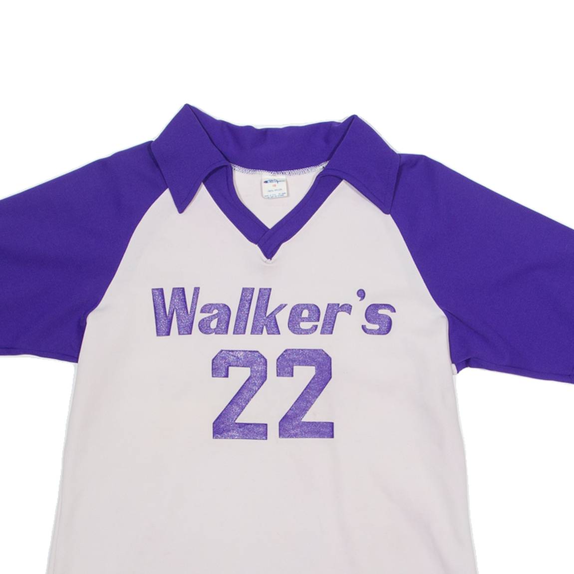 CHAMPION Lady 22 Collared Womens Jersey Grey USA Nylon UK 16