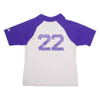 CHAMPION Lady 22 Collared Womens Jersey Grey USA Nylon UK 16