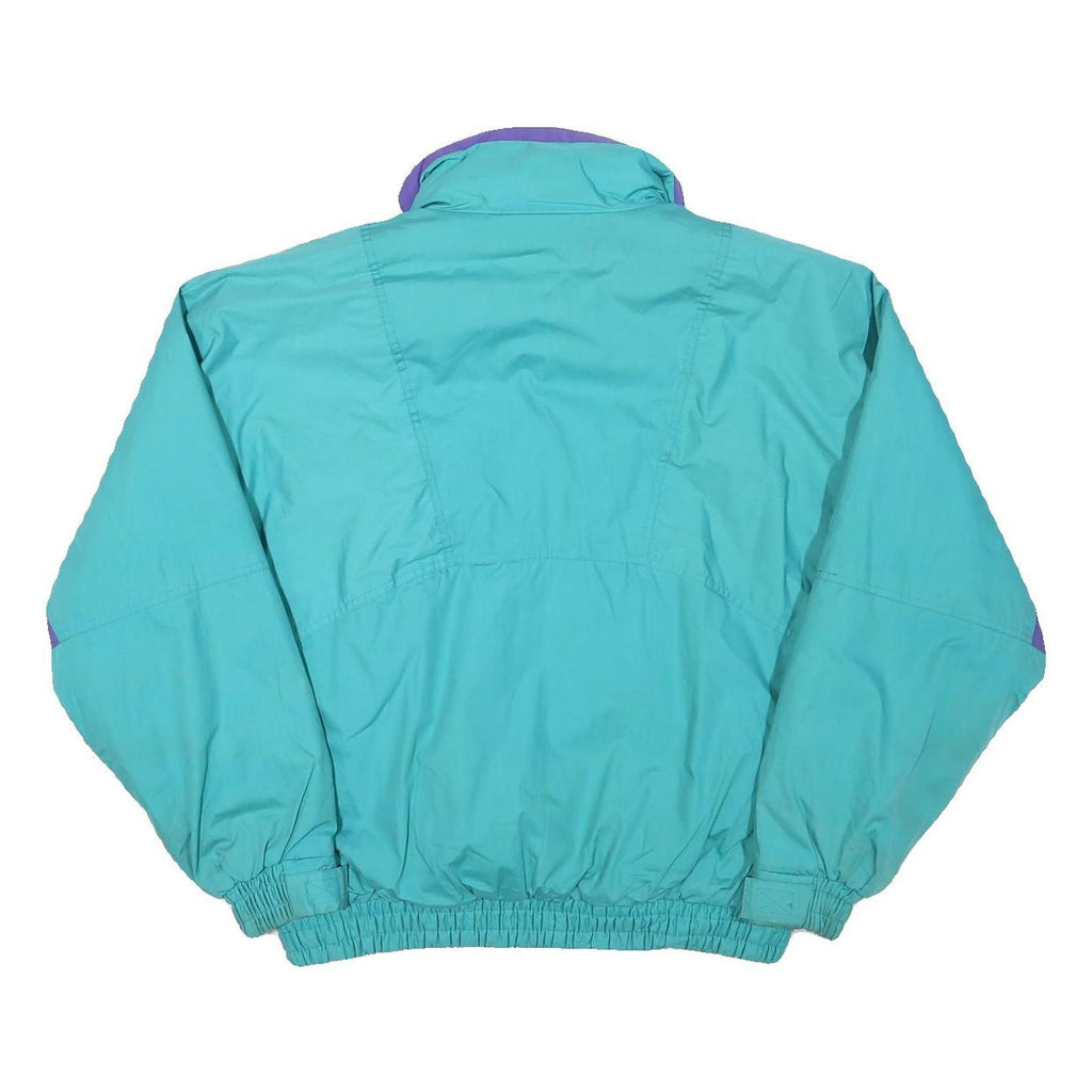 OSH KOSH Mens Blue & Purple Classic Jacket M Polyester Blend Zip Pockets