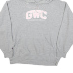 JANSPORT Womens Grey GWC Huntington Beach Pullover Hoodie L Cotton Blend Casual