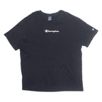 CHAMPION Mens T-Shirt Black L