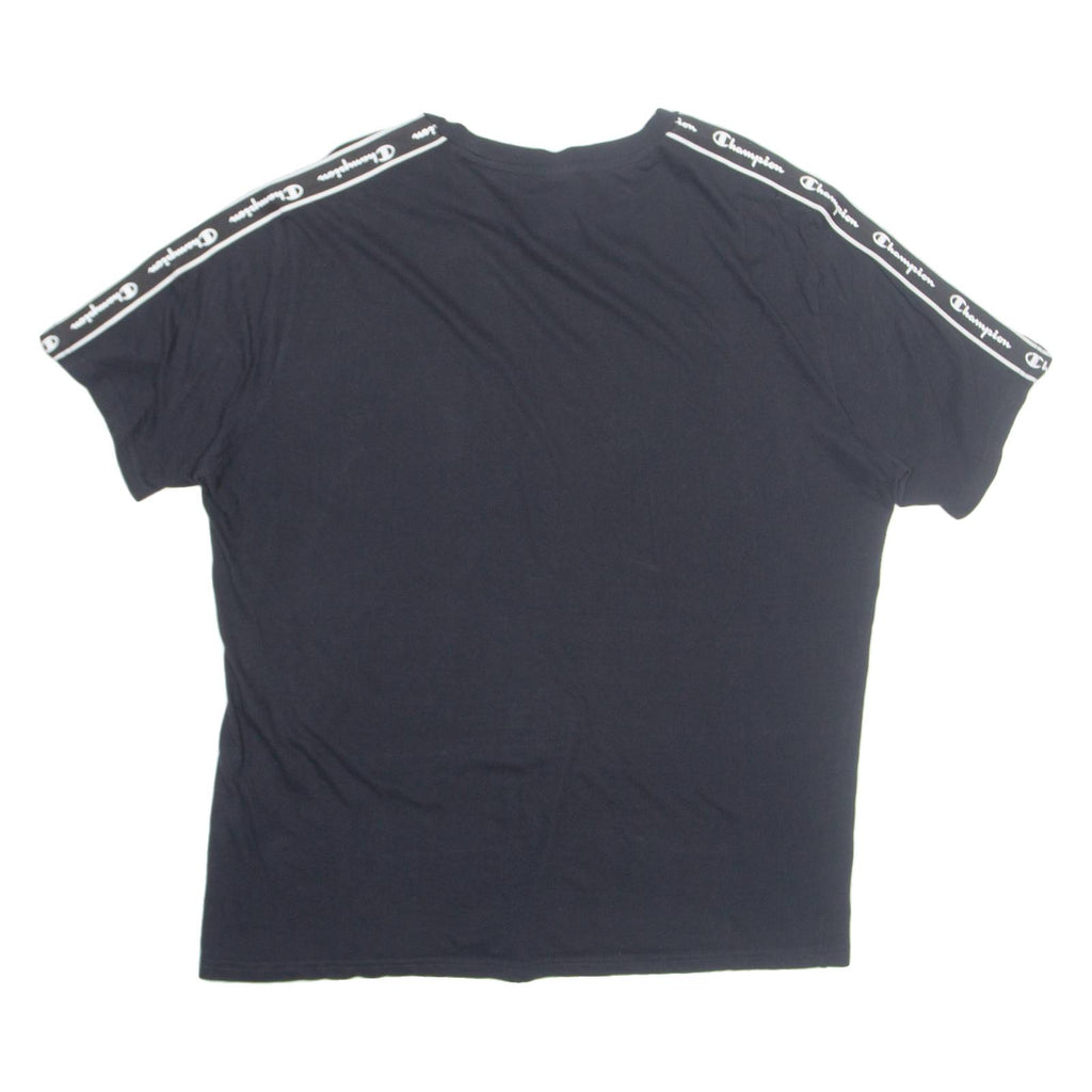CHAMPION Mens T-Shirt Black L
