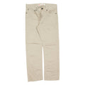 LEVI'S 511 Womens Jeans Beige Slim Straight W28 L28