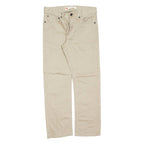 LEVI'S 511 Womens Jeans Beige Slim Straight W28 L28