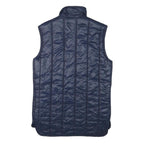 BARBOUR Womens Navy Blue Quilted Jacket S Polyester Blend Sleeveless Zip Up