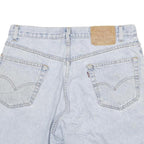 LEVI'S Mens Denim Light Blue Classic Fit XL W33 Cotton Blend Shorts