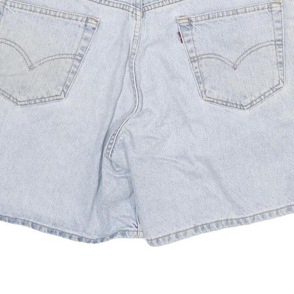 LEVI'S Mens Denim Light Blue Classic Fit XL W33 Cotton Blend Shorts