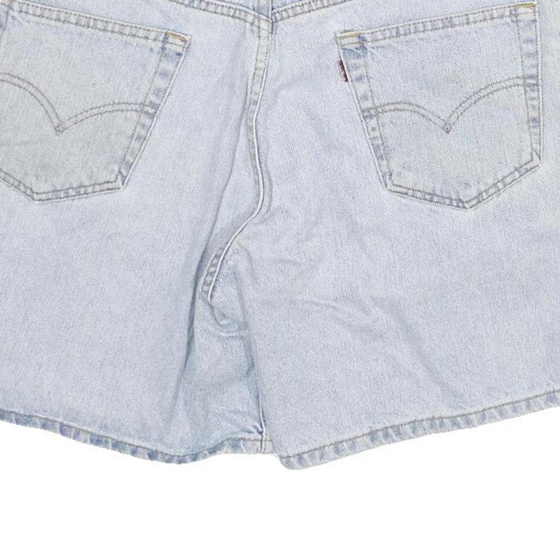 LEVI'S Mens Denim Light Blue Classic Fit XL W33 Cotton Blend Shorts