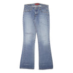 LEVI'S Womens Jeans Blue Regular Flared Denim Medium W30 L32 Classic Denim Pant