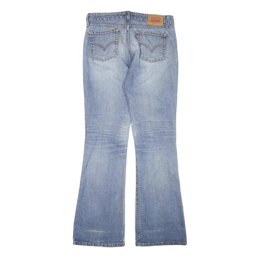 LEVI'S Womens Jeans Blue Regular Flared Denim Medium W30 L32 Classic Denim Pant