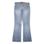 LEVI'S Womens Jeans Blue Regular Flared Denim Medium W30 L32 Classic Denim Pant