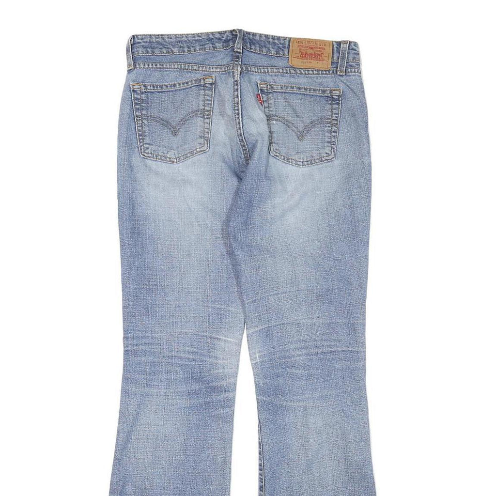 LEVI'S Womens Jeans Blue Regular Flared Denim Medium W30 L32 Classic Denim Pant