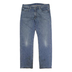 LEVI'S 504 Mens Regular Fit Straight Denim Jeans Medium W36 L31 Classic Button