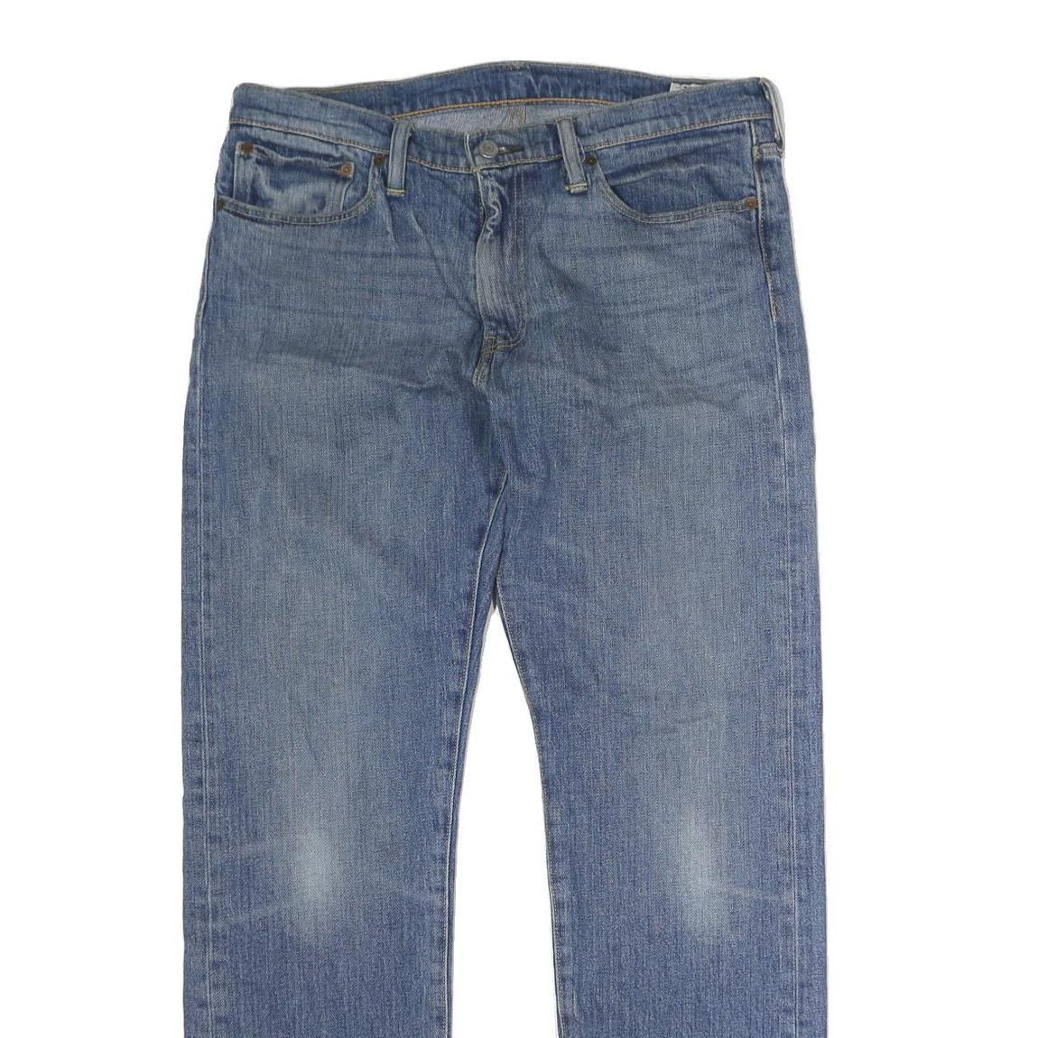 LEVI'S 504 Mens Regular Fit Straight Denim Jeans Medium W36 L31 Classic Button