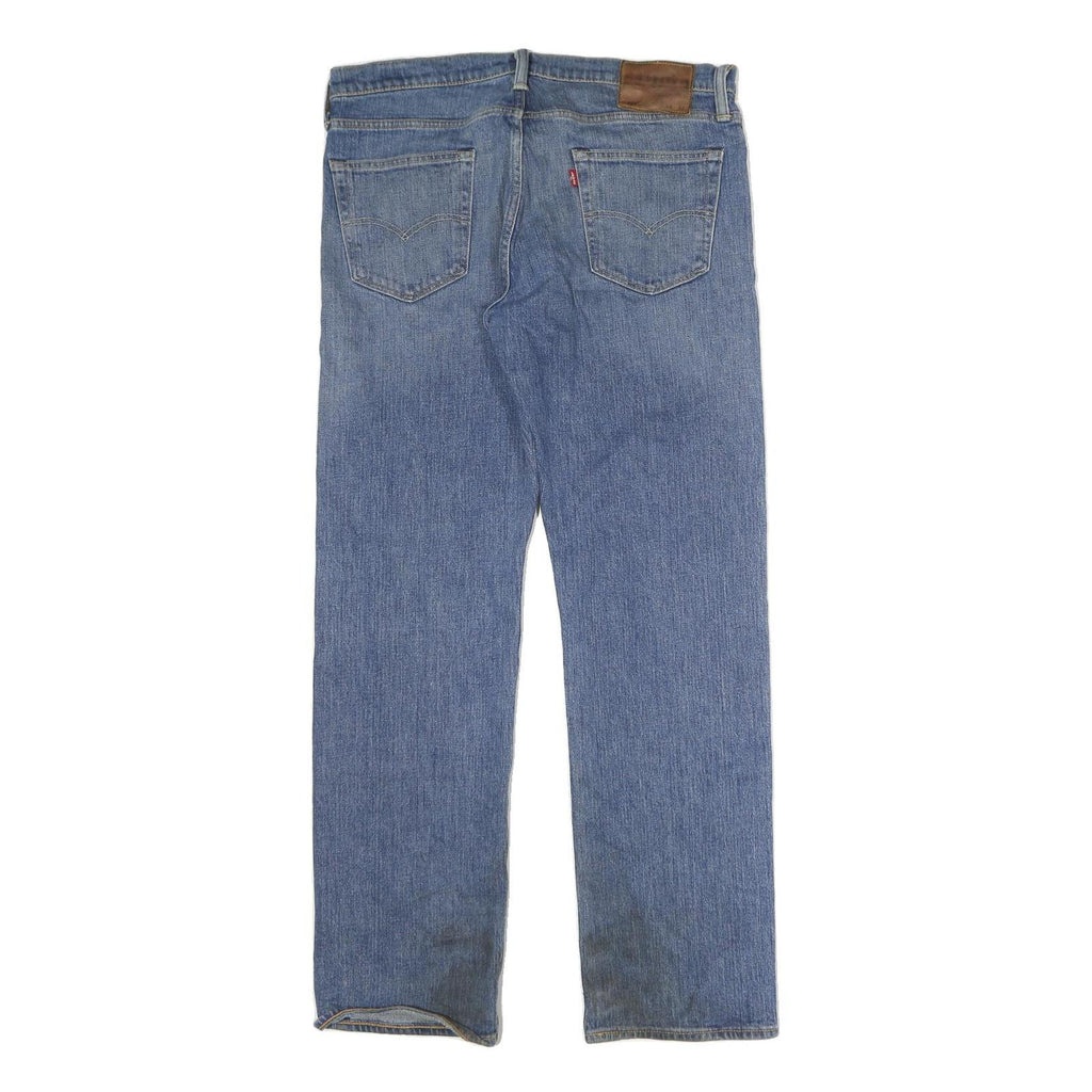 LEVI'S 504 Mens Regular Fit Straight Denim Jeans Medium W36 L31 Classic Button