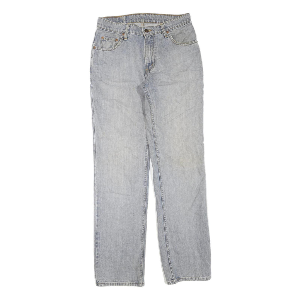 LEVI'S Mens Regular Blue Denim Light W30 L32 Classic Zip Jeans Casual Wear