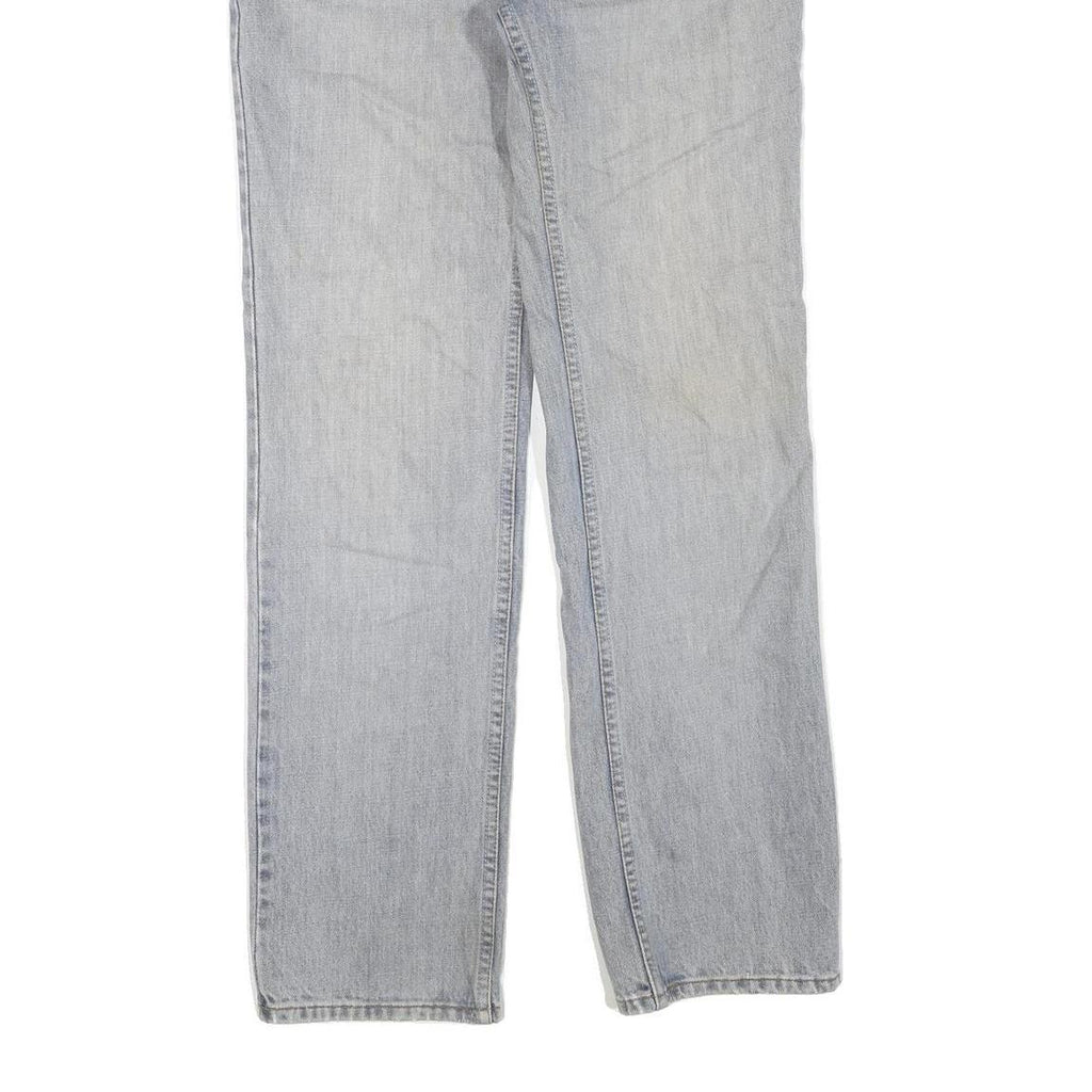 LEVI'S Mens Regular Blue Denim Light W30 L32 Classic Zip Jeans Casual Wear