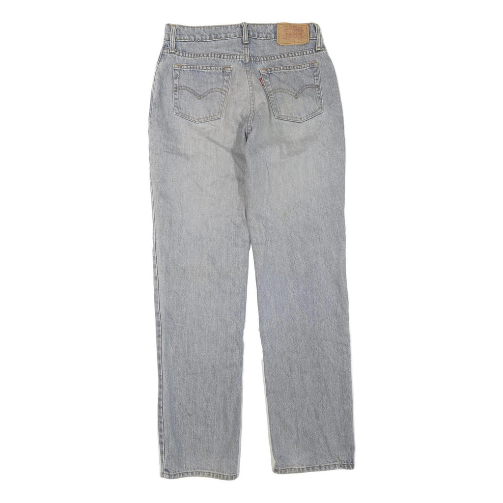 LEVI'S Mens Regular Blue Denim Light W30 L32 Classic Zip Jeans Casual Wear