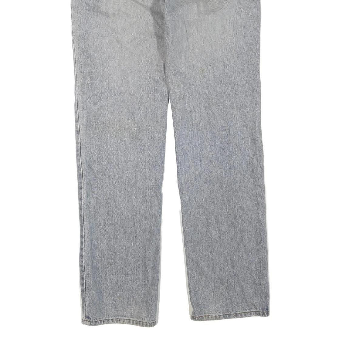 LEVI'S Mens Regular Blue Denim Light W30 L32 Classic Zip Jeans Casual Wear