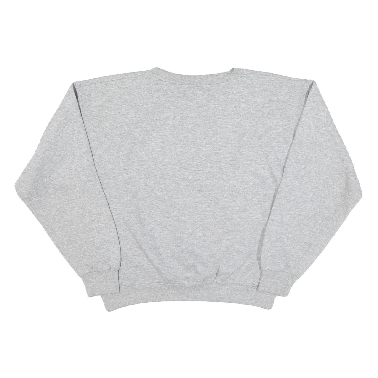 MICKEY INC Womens Grey Disney World 25 Pullover Sweatshirt S Cotton Blend