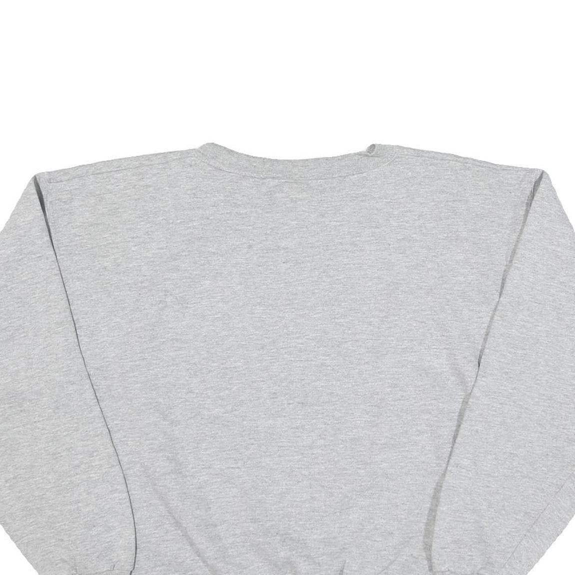 MICKEY INC Womens Grey Disney World 25 Pullover Sweatshirt S Cotton Blend