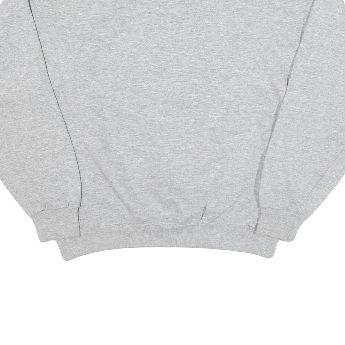 MICKEY INC Womens Grey Disney World 25 Pullover Sweatshirt S Cotton Blend