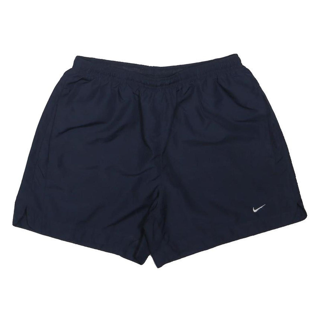 NIKE Girls Shorts Blue Sport Casual M W26 Lightweight Polyester