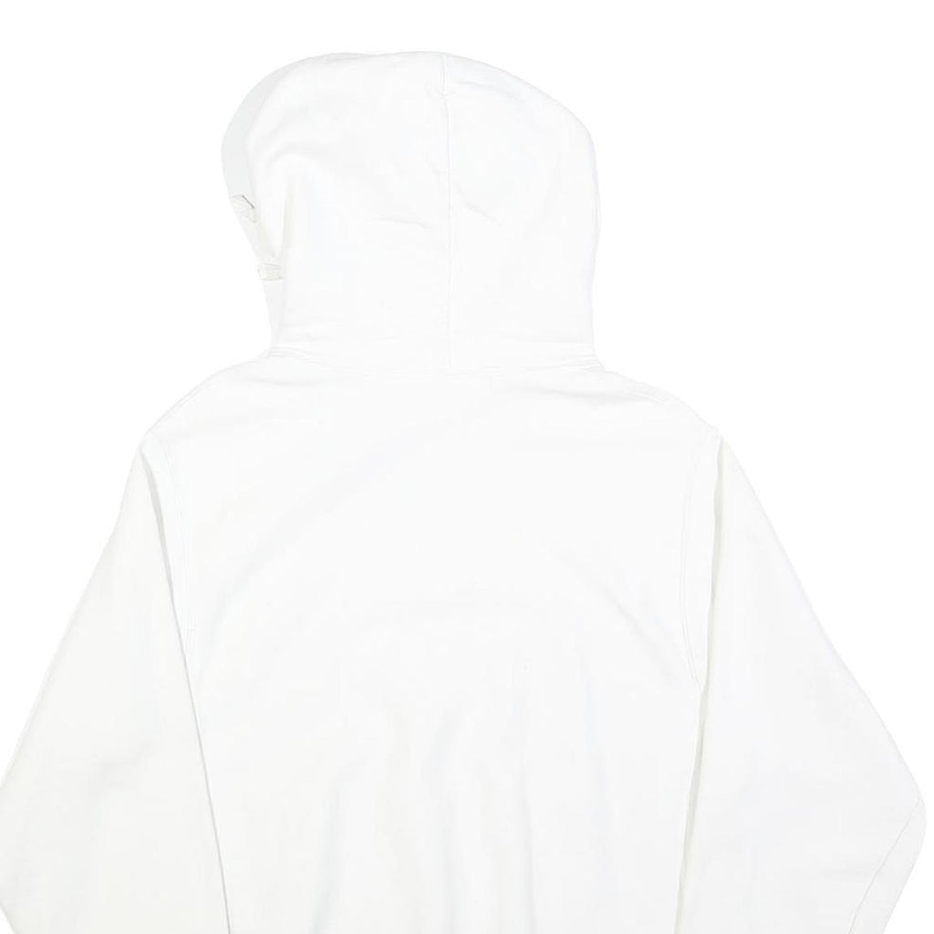 CHAMPION REVERSE WEAVE Mens White Hoodie S Cotton Blend Classic Fit Pullover