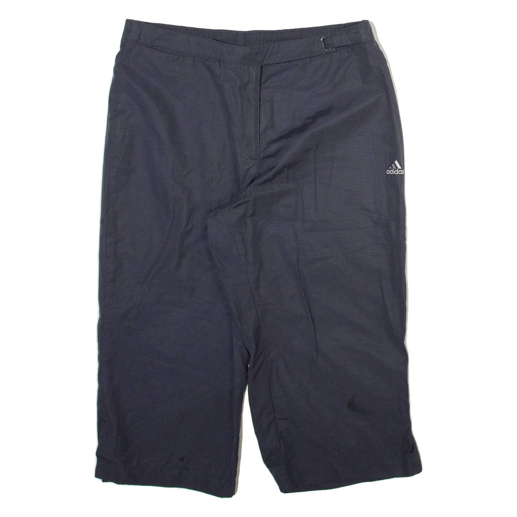 ADIDAS Womens Casual Shorts Grey UK 16 W31
