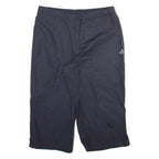 ADIDAS Womens Casual Shorts Grey UK 16 W31