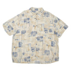 BATIK BAY Mens Shirt Beige 2XL