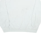 LEE Womens White Sweatshirt Is It June Yet Crew Neck 3XL Cotton Blend Pullover