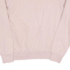 CHAMPION Womens Pink Crew Neck M Cotton Blend Sweatshirt Pullover Classic Logo