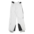 SCOTT USA Womens White Regular Fit Straight Trousers W28 L32 Outdoor Snow