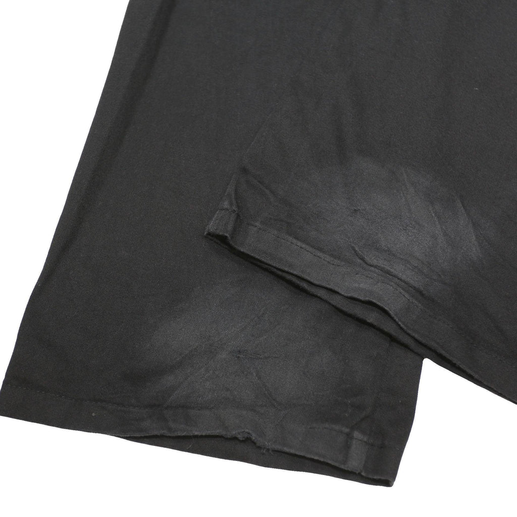 DICKIES Womens Black Regular Fit Straight Leg Trousers W30 L32 Cotton Blend Zip