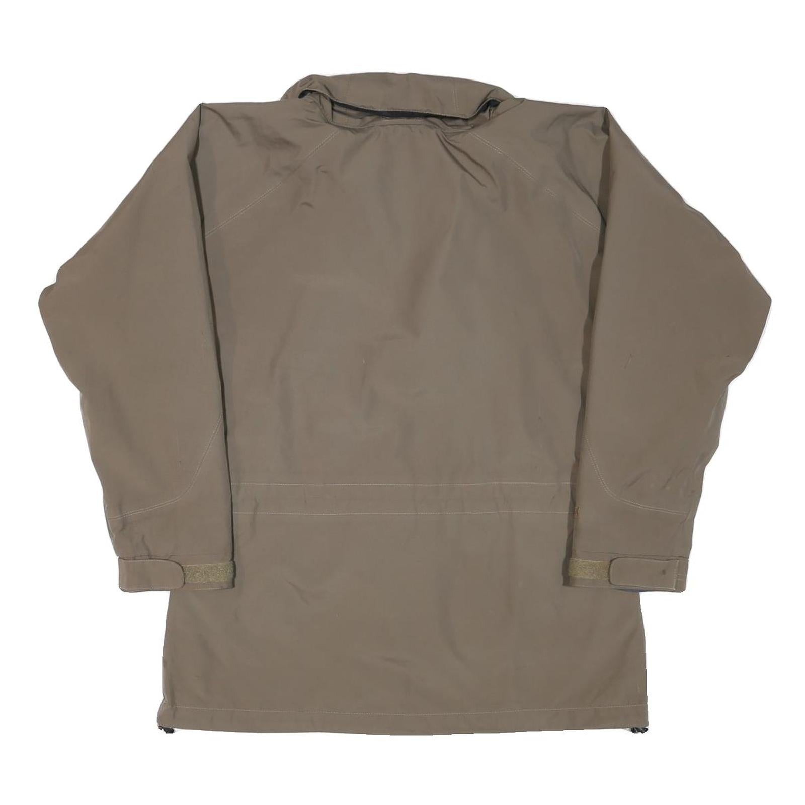 BERGHAUS Womens Brown Outdoor Jacket L Polyester Blend Zip Goretex