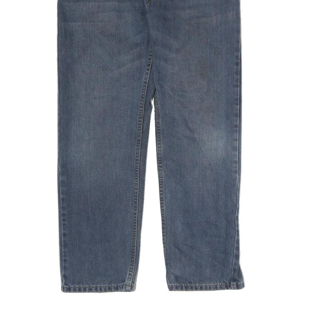 LEVI'S 505 Mens Jeans Blue Regular Straight Denim Medium W32 L27 Classic Zip