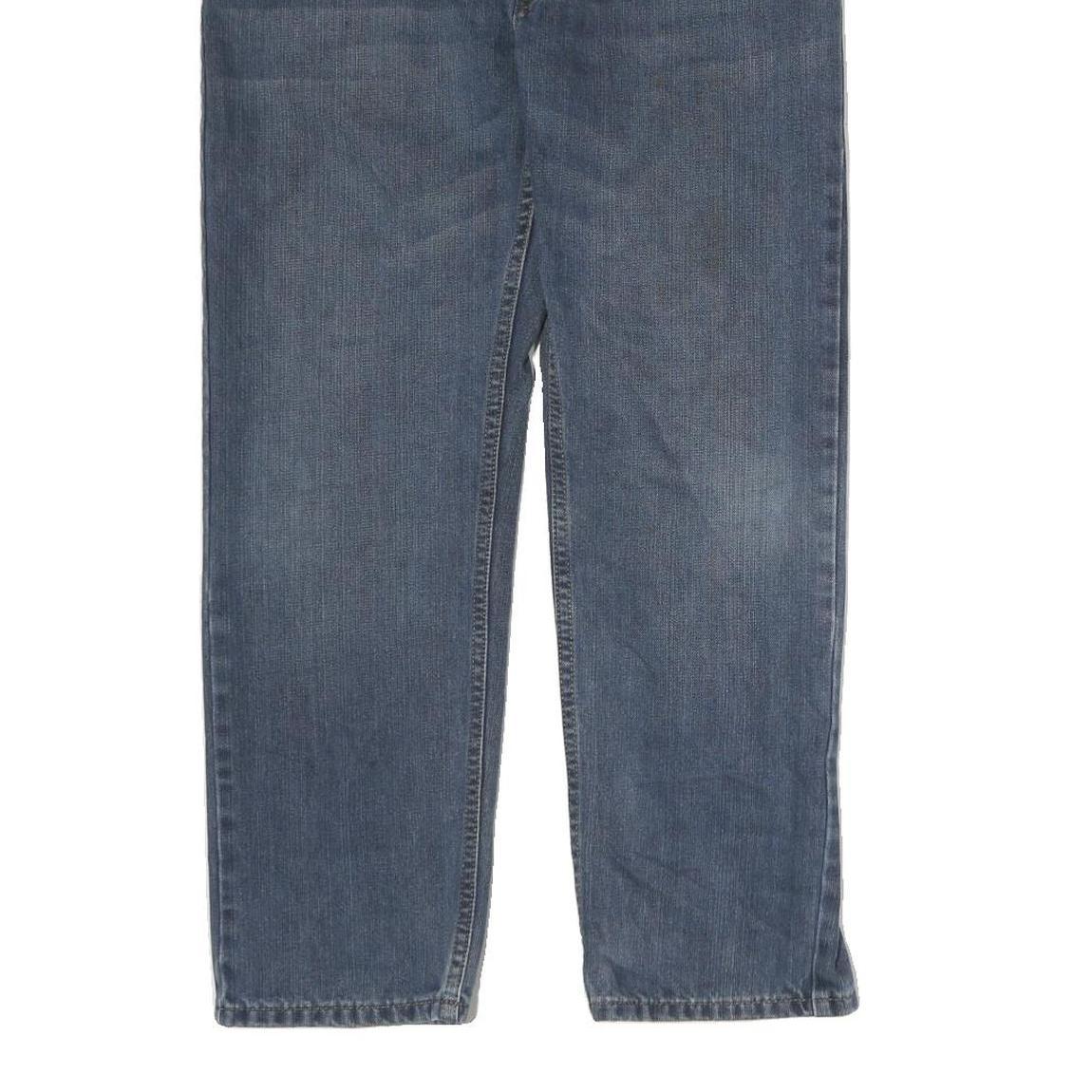 LEVI'S 505 Mens Jeans Blue Regular Straight Denim Medium W32 L27 Classic Zip