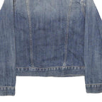 WRANGLER Womens Blue Denim Jacket M Cotton Button Fastening Classic Fit Casual