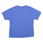 CHAMPION Mens Blue XL T-Shirt Short Sleeve Crew Neck Cotton Casual Top