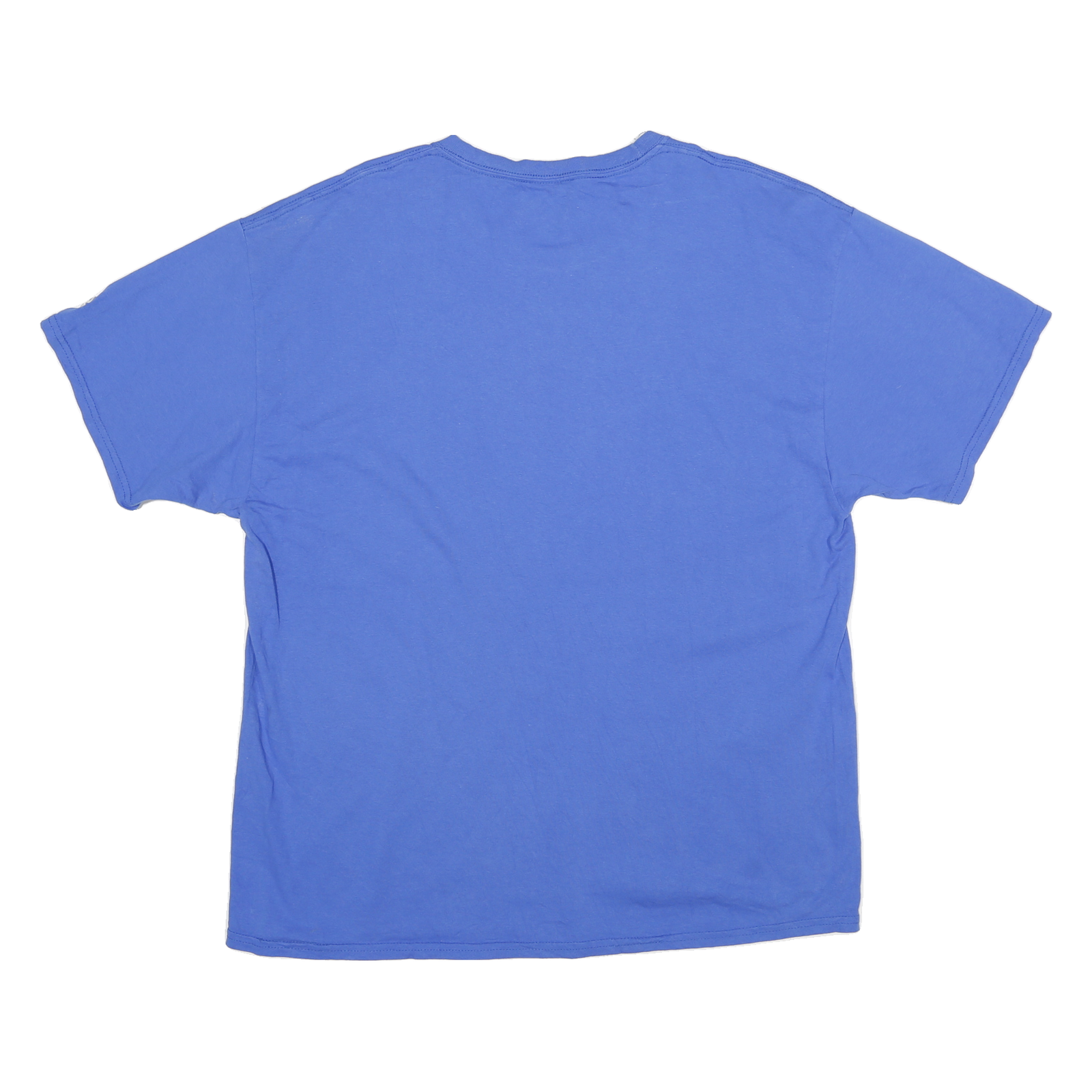 CHAMPION Mens Blue XL T-Shirt Short Sleeve Crew Neck Cotton Casual Top
