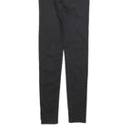 LEVI'S 710 Womens Jeans Black Slim Skinny Denim W26 L32 Stretch Zip Fly