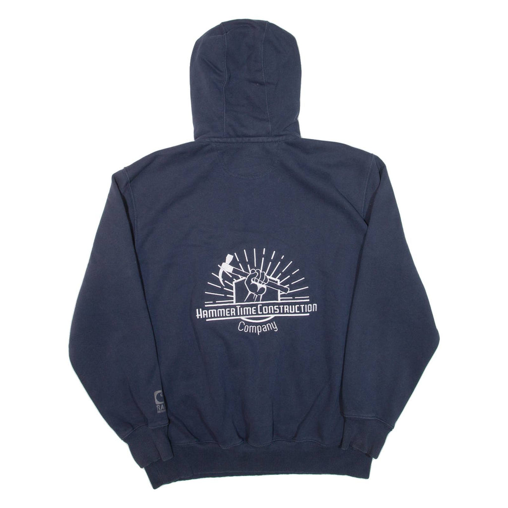 CARHARTT Mens Blue Hoodie L