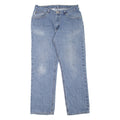 CARHARTT Workwear Womens Jeans Blue Regular Straight Stone Wash W32 L30