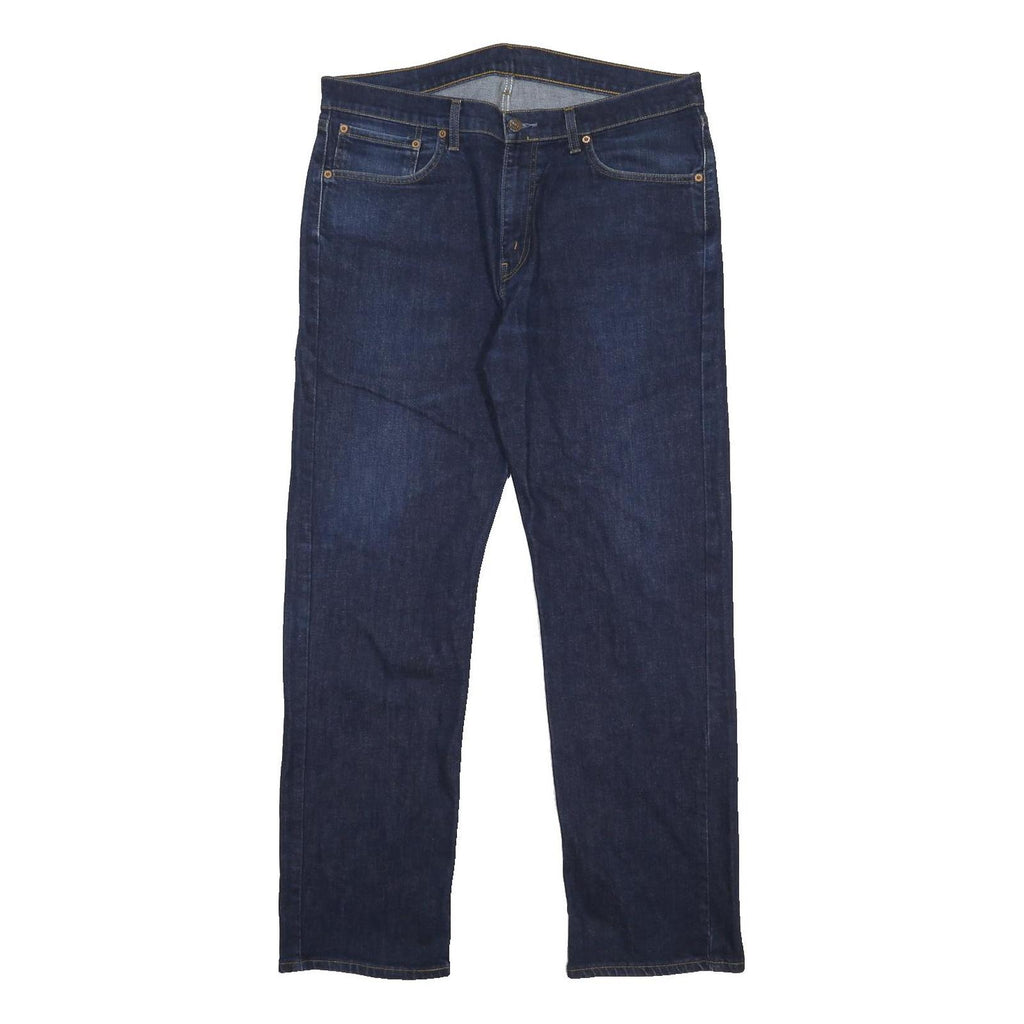 LEVI'S 751 Mens Jeans Blue Regular Straight Denim Medium W38 L32 Classic Zip