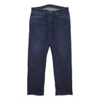 LEVI'S 751 Mens Jeans Blue Regular Straight Denim Medium W38 L32 Classic Zip