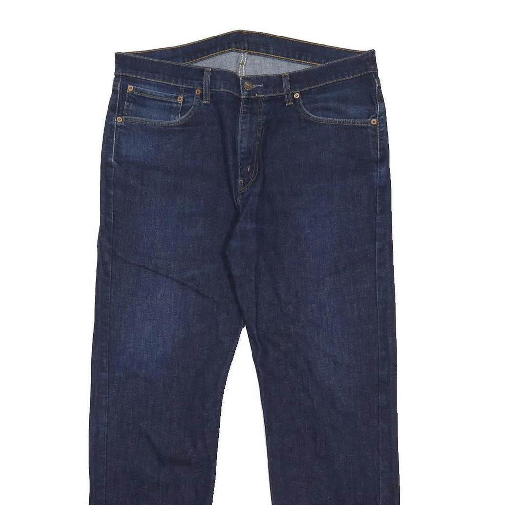 LEVI'S 751 Mens Jeans Blue Regular Straight Denim Medium W38 L32 Classic Zip