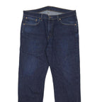 LEVI'S 751 Mens Jeans Blue Regular Straight Denim Medium W38 L32 Classic Zip