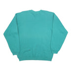 HANES Womens Green Pebble Beach California Crew Neck M Cotton Blend Sweatshirt